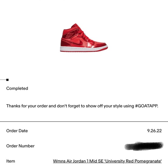 Women’s Air Jordan 1 Mid SE University Red Pomegranate - Picture 10 of 10